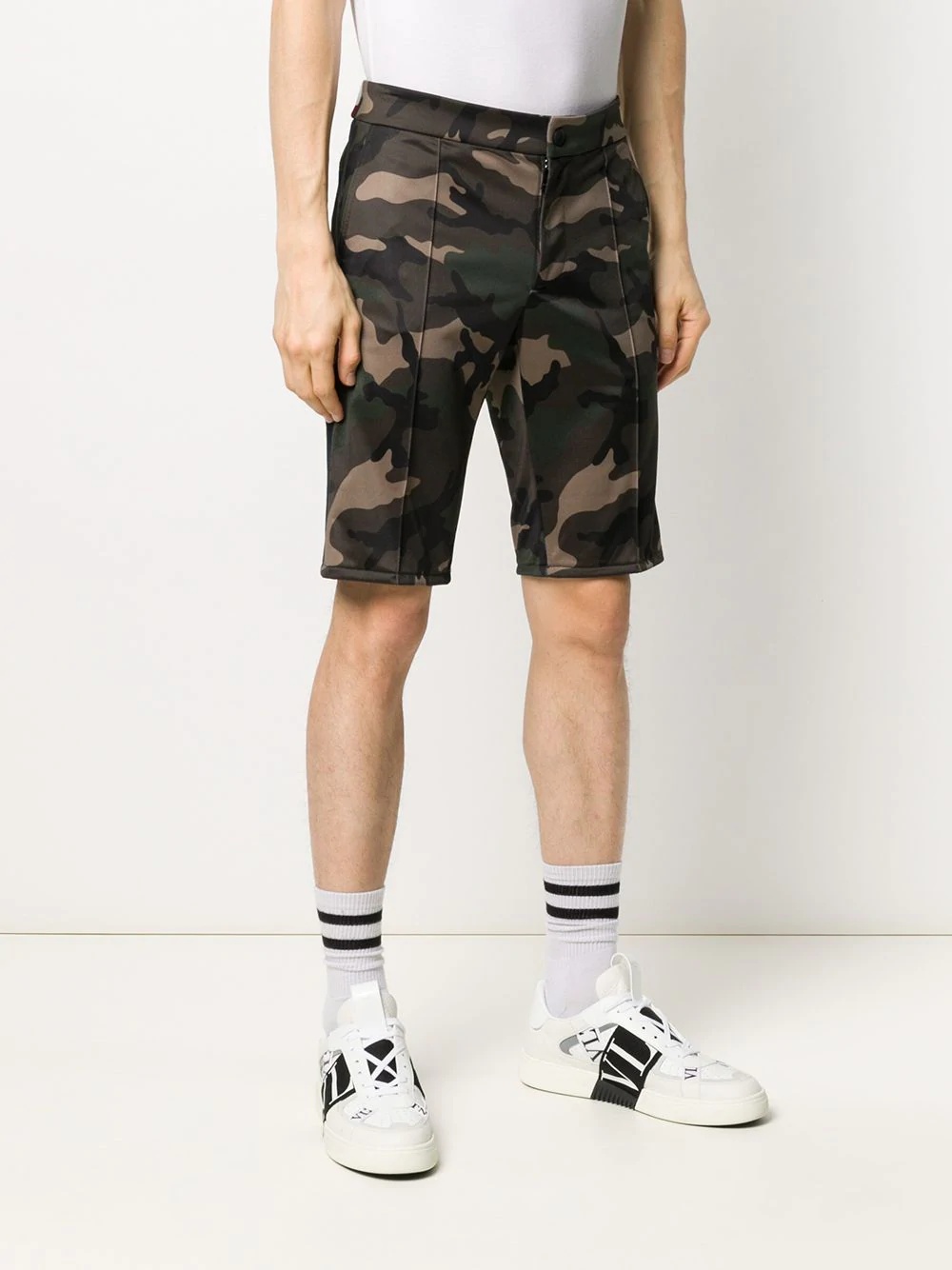 camouflage tailored bermuda shorts - 3