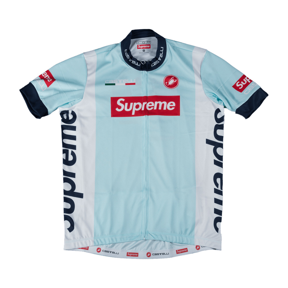 Supreme x Castelli Cycling Jersey 'Light Blue' - 1