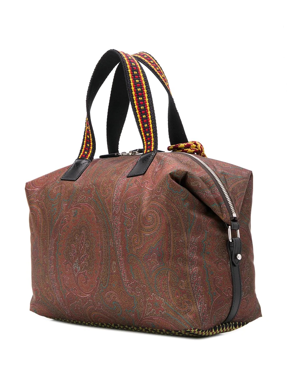 paisley print tote bag - 3