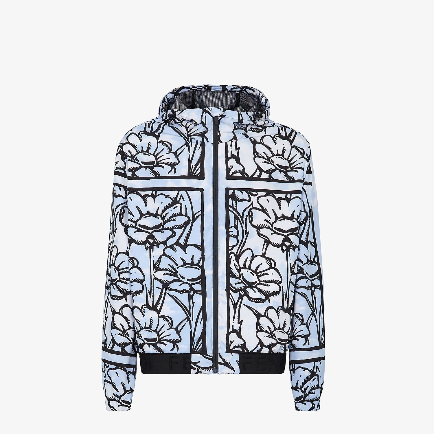 Fendi Roma Joshua Vides nylon windbreaker - 1