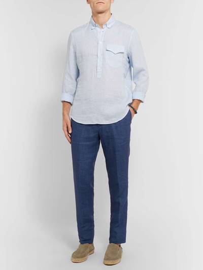 Loro Piana Tapered Stretch Linen-Blend Sweatpants outlook