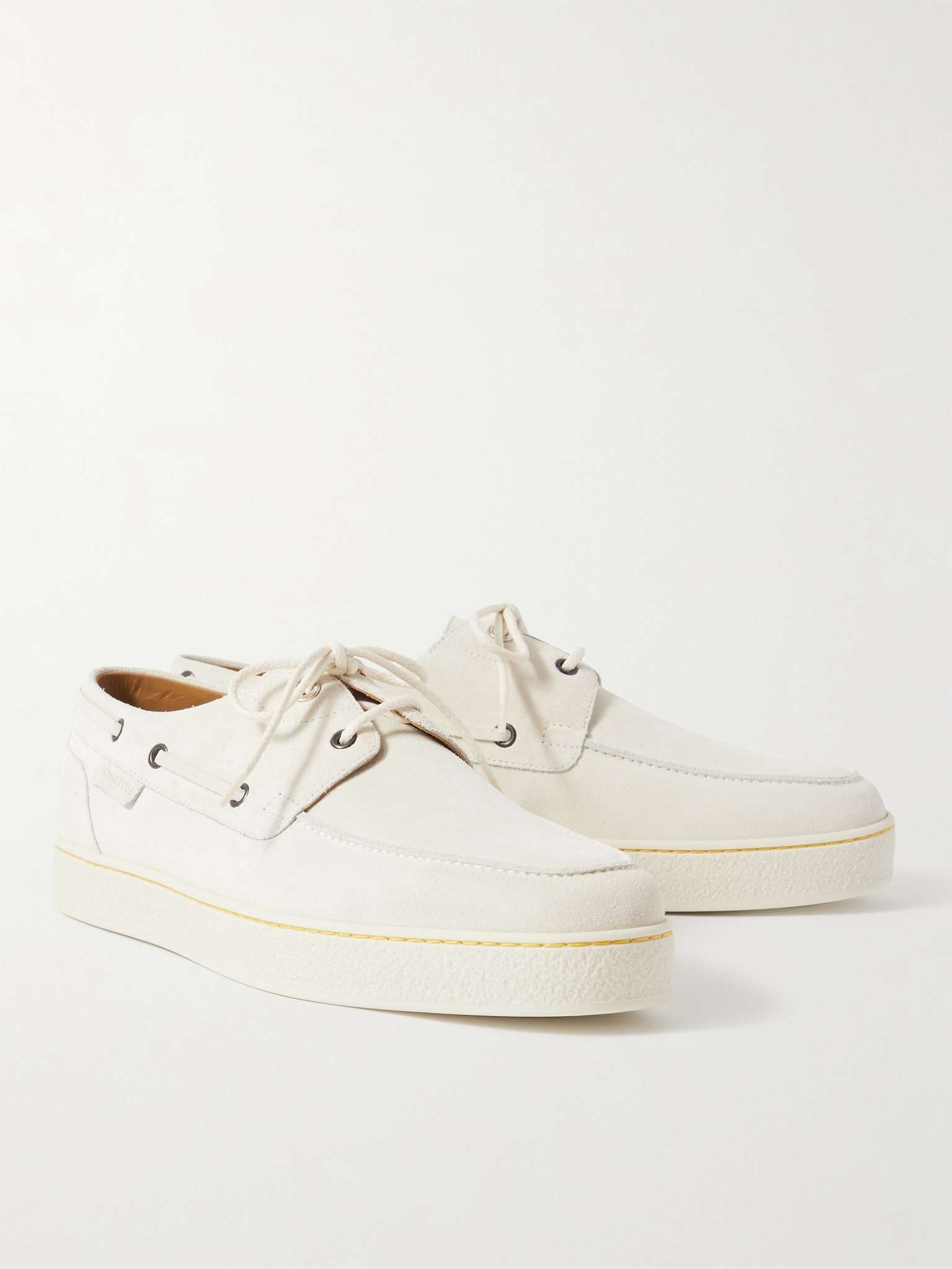 Pier Suede Boat Shoes - 4