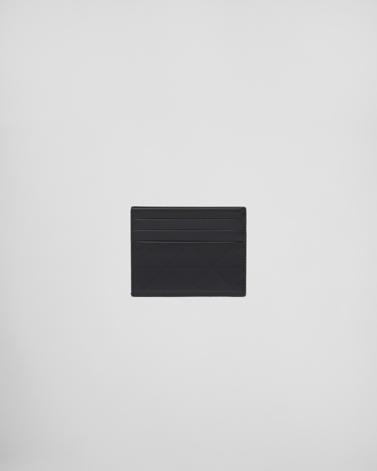 Brushed leather card holder - 4