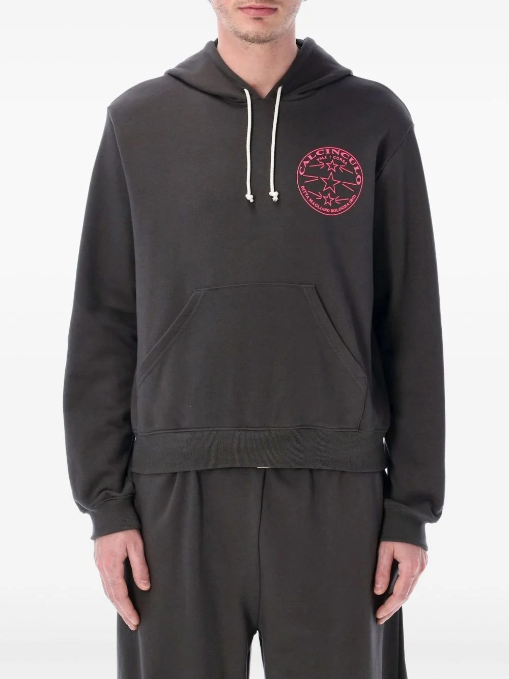 graphic-print hoodie - 1