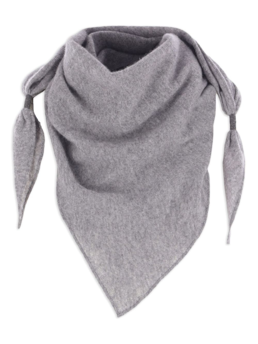 embellished-tie scarf - 2