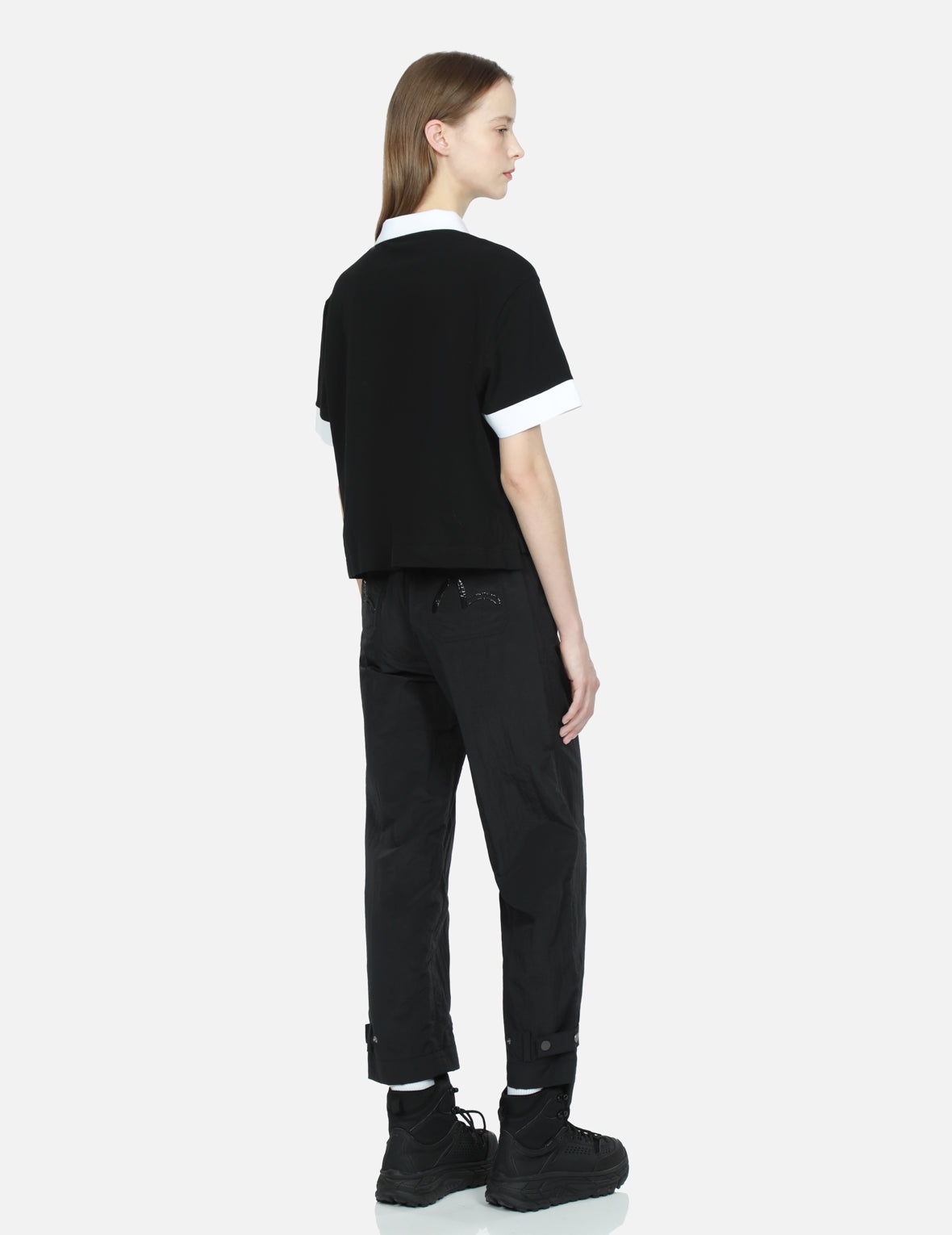 Belted Cuff Tapered Pants - 4