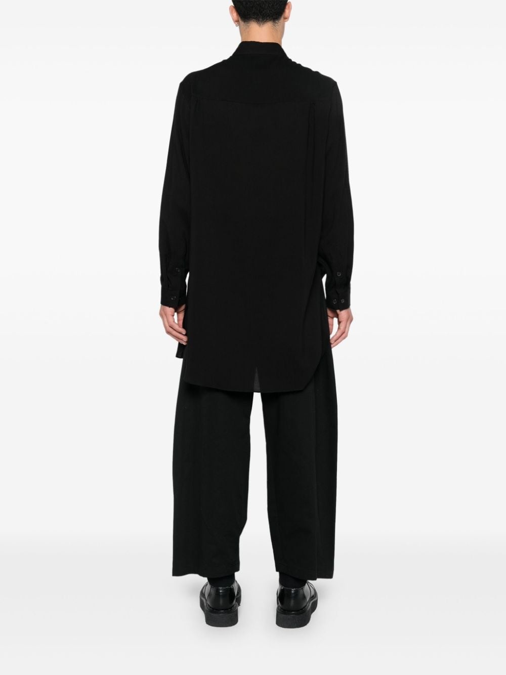 spread-collar shirt - 4