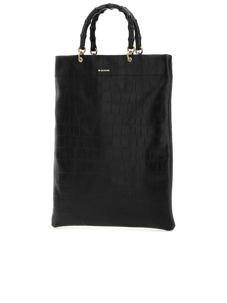 Leather Medium Shopping Bag - 2