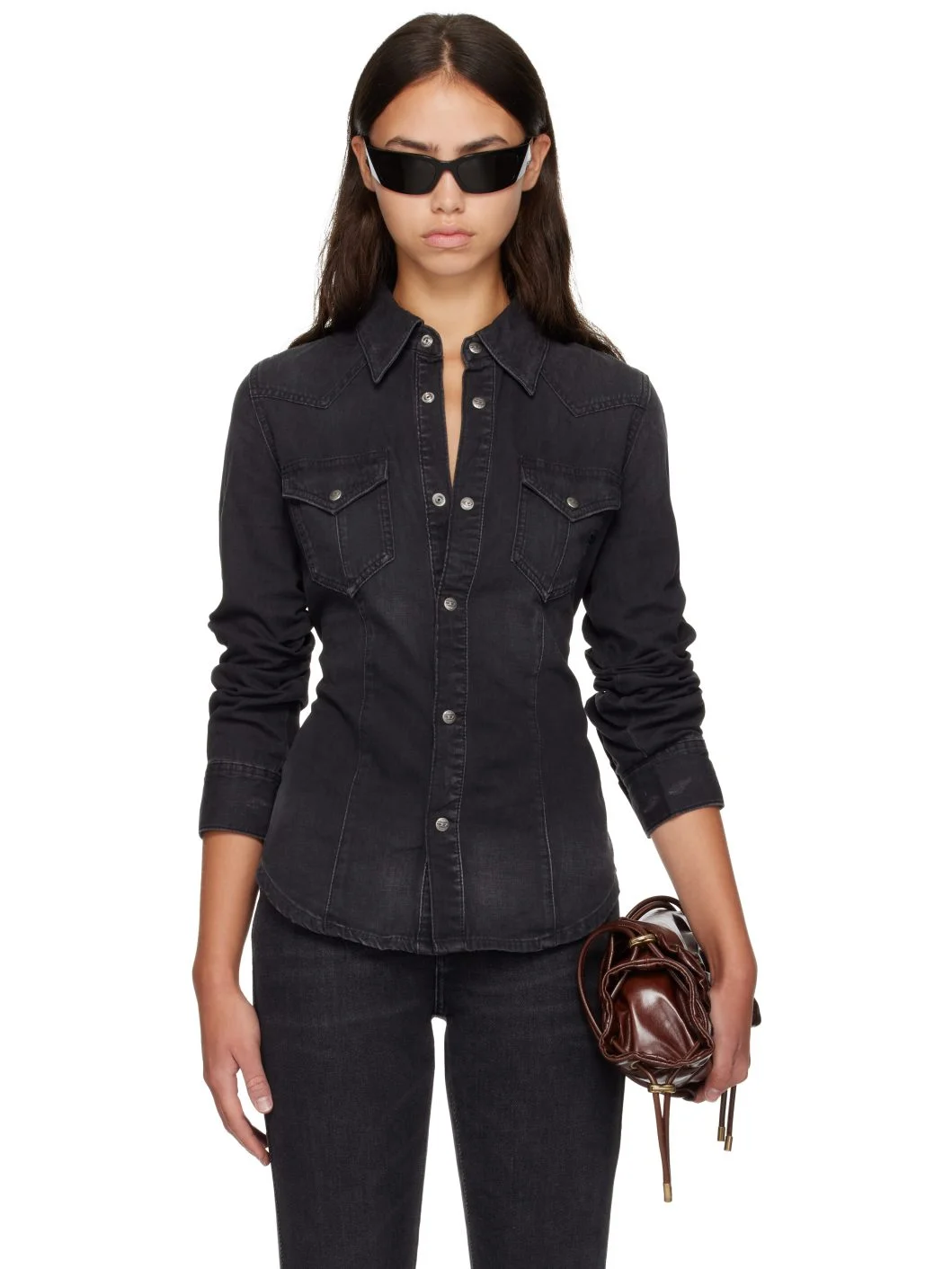 Black De-Waves Shirt - 1
