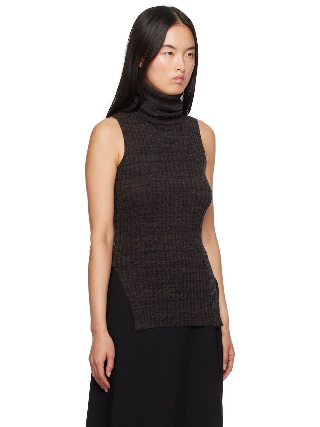 Brown Fay Turtleneck - 2