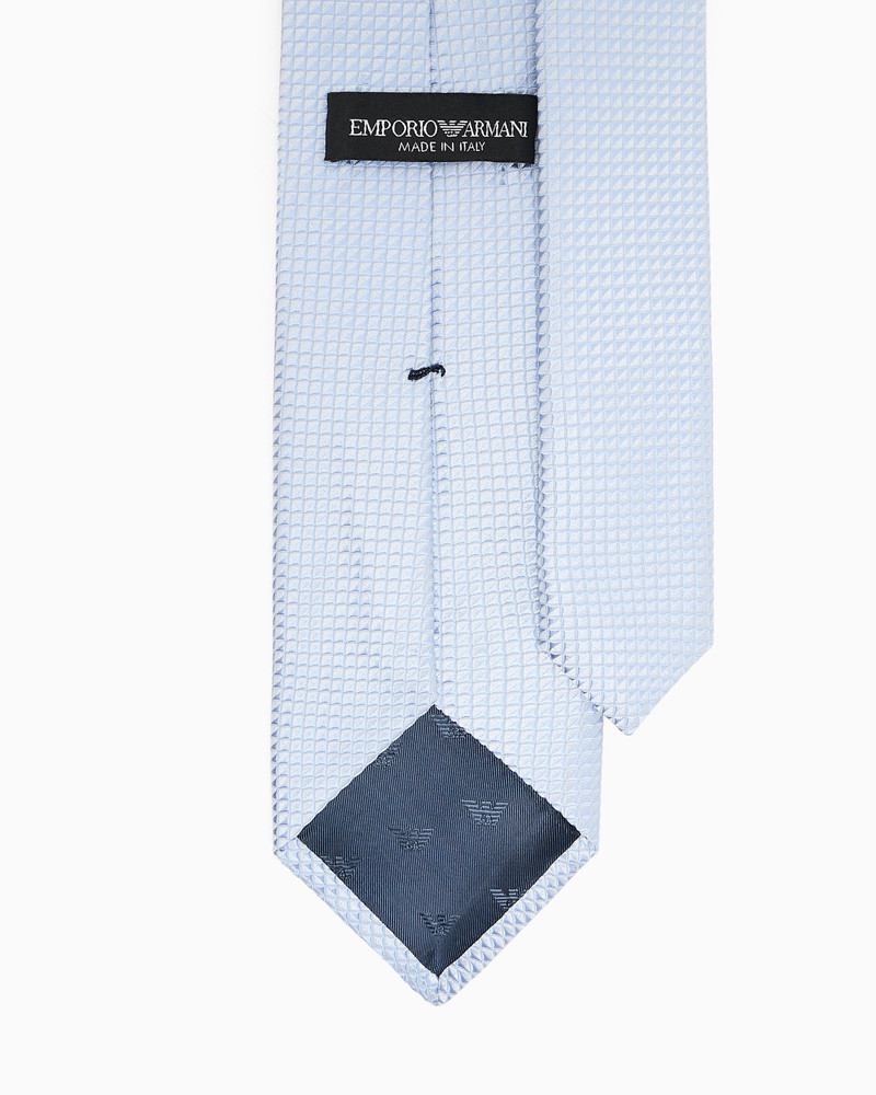 EMPORIO ARMANI TEXTURED PURE SILK TIE outlook