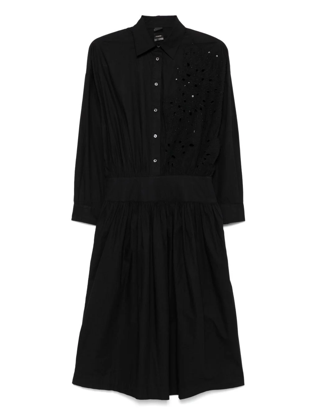 cotton midi dress - 1