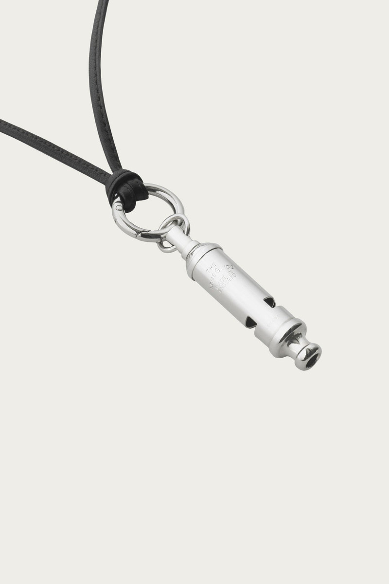 Lemaire Acme Whistle Necklace - Silver outlook