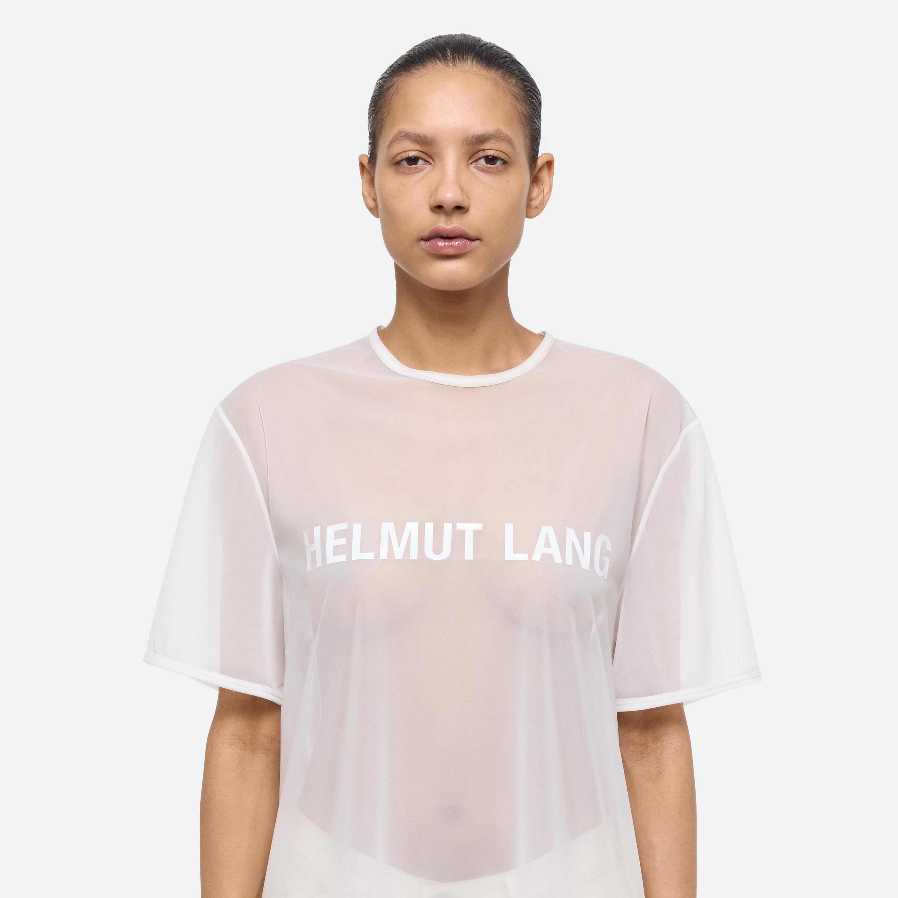 SHEER LOGO TEE - 11