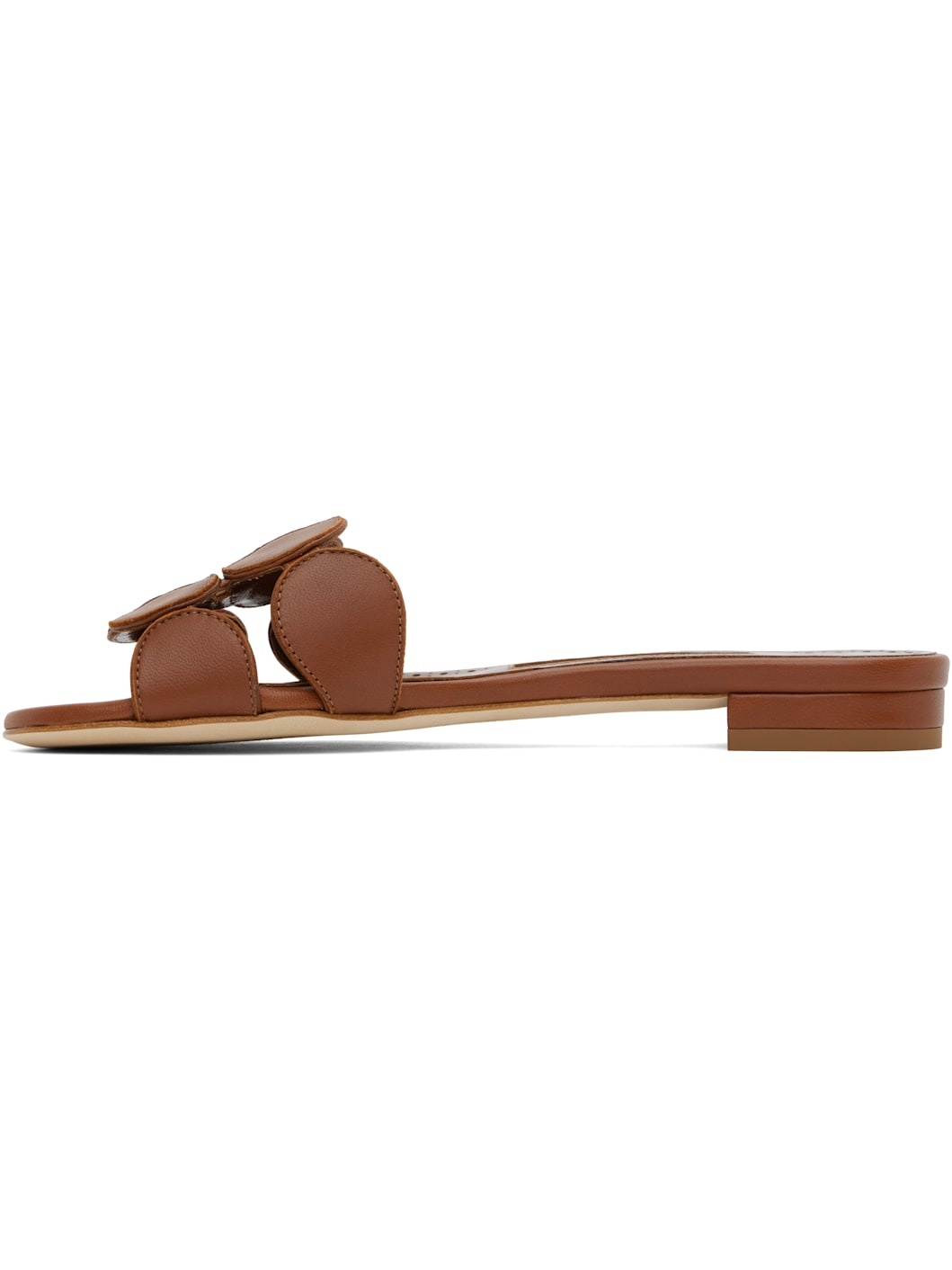 Brown Haribalmuflat Sandals - 3