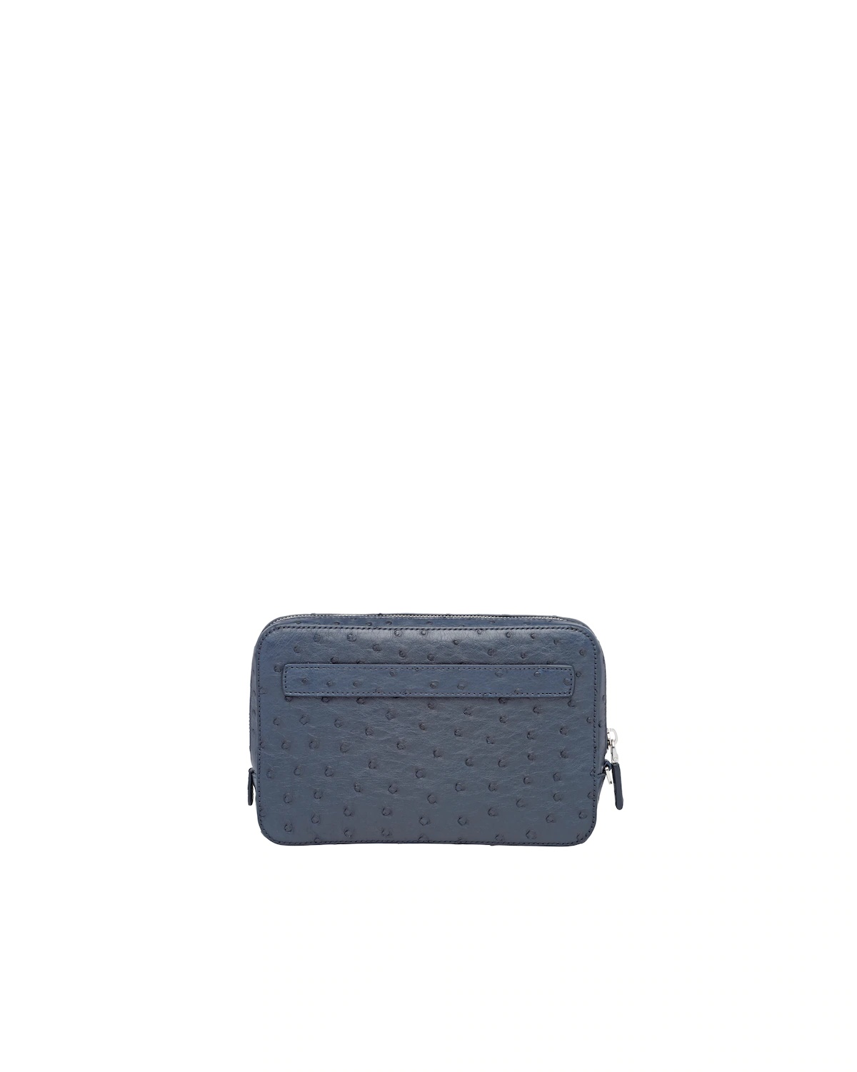 Ostrich Leather Clutch - 4