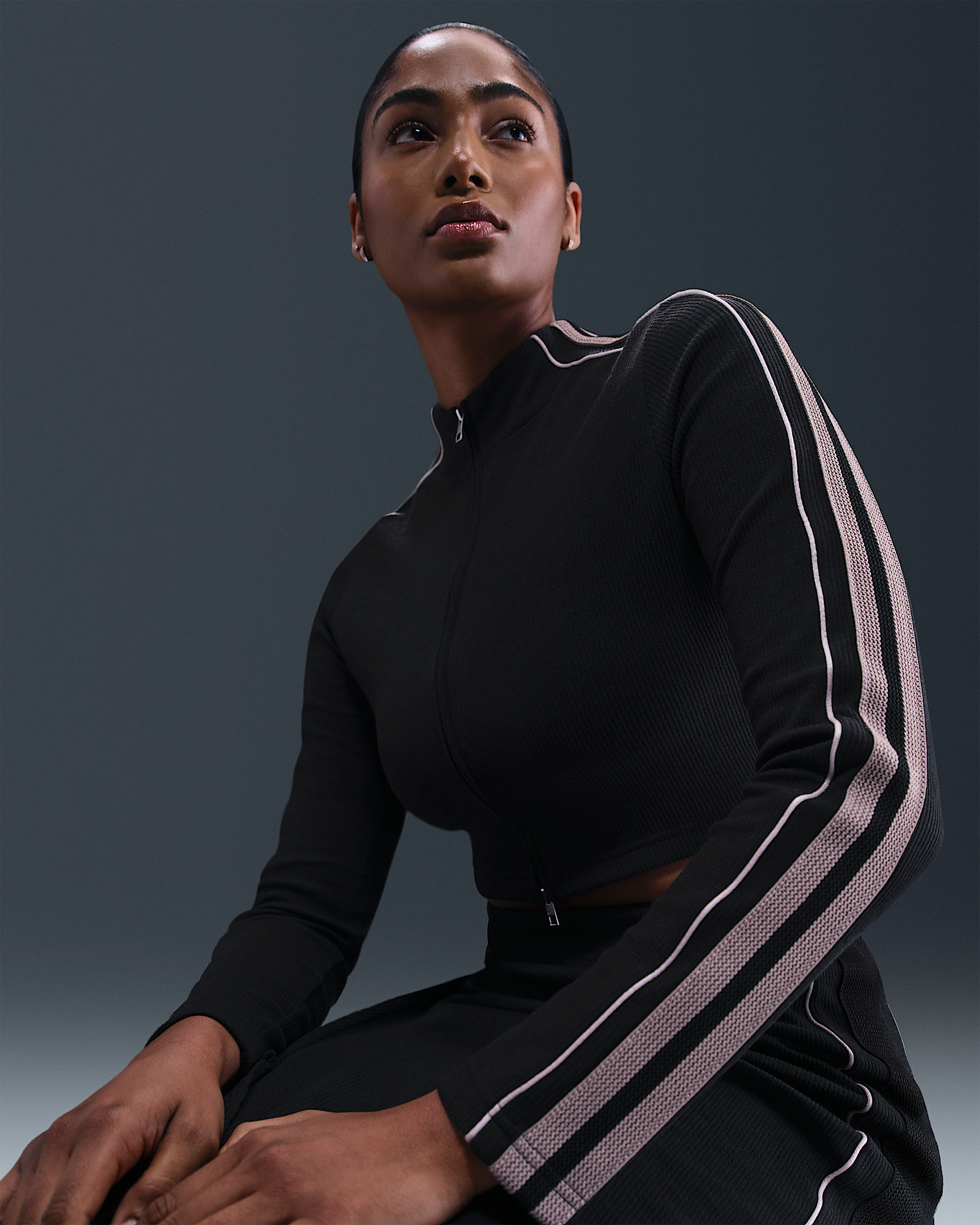 Naomi Osaka Women's Long-Sleeve Full-Zip Top - 3