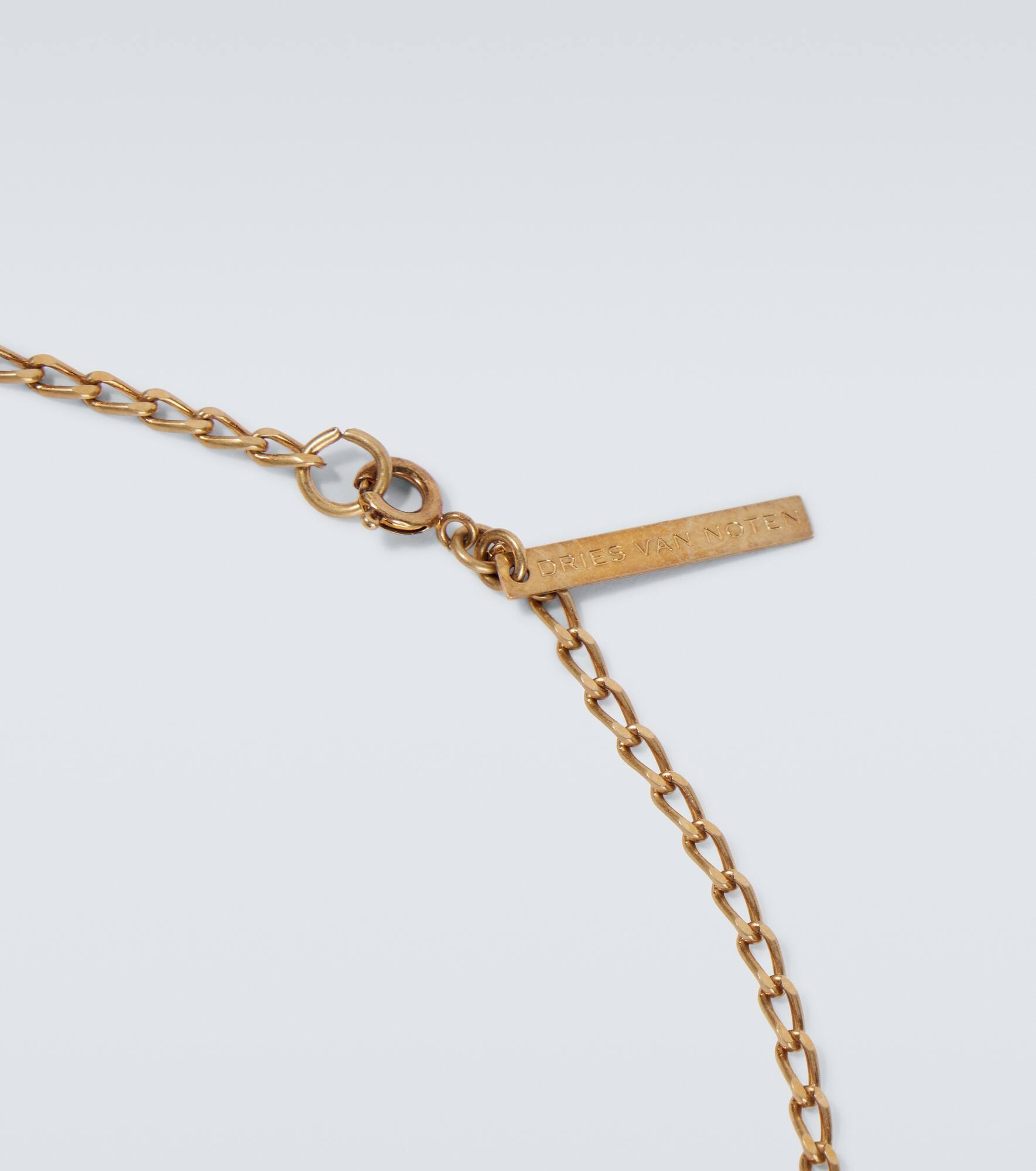 Gold-plated pendant necklace - 3