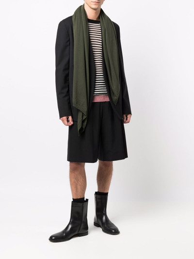 Rick Owens fine-knit virgin-wool scarf outlook