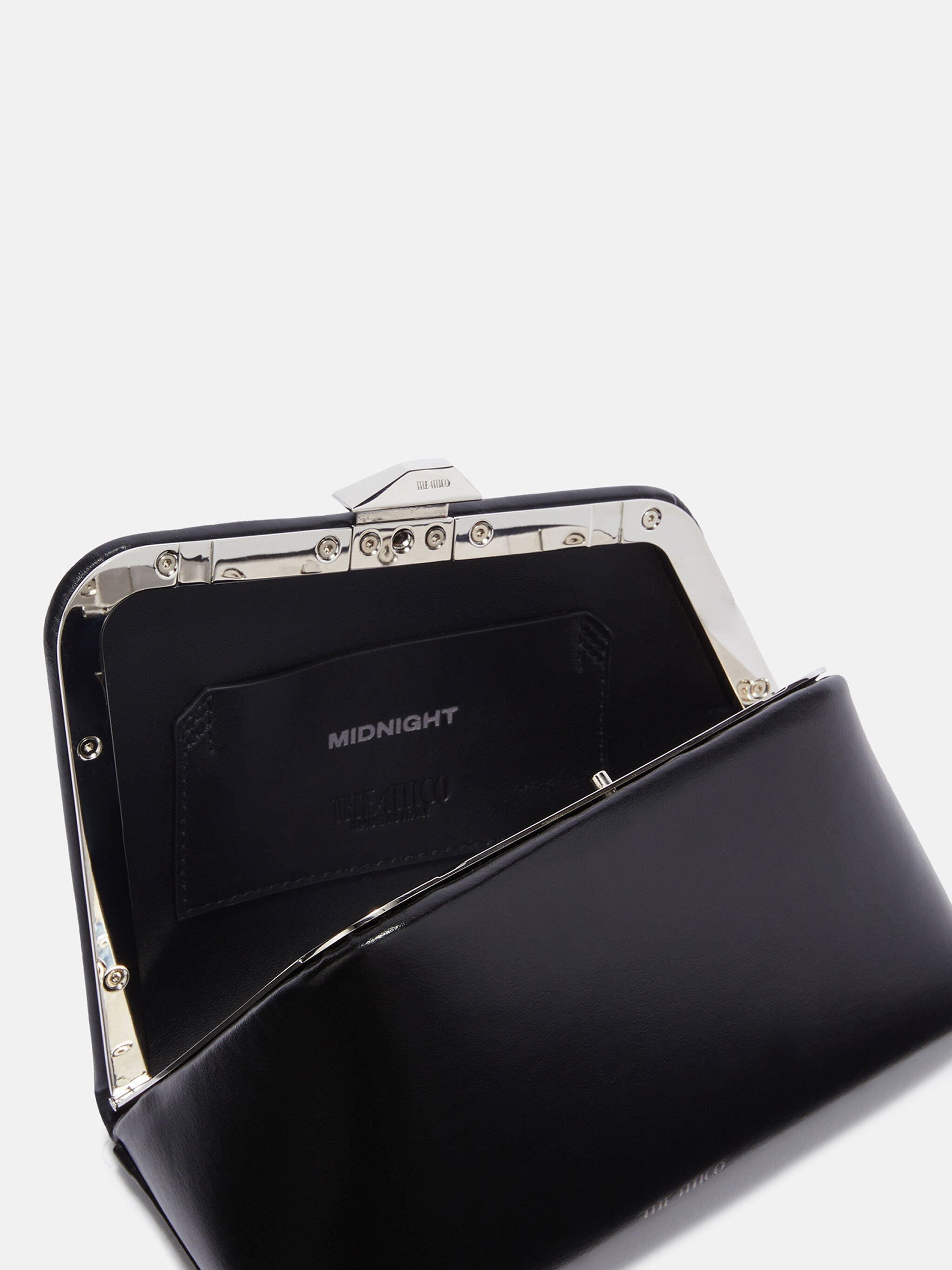 ''MIDNIGHT'' BLACK MINI CLUTCH - 4