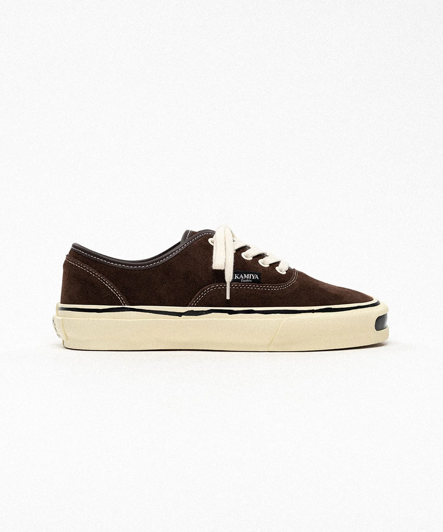 "Herc" Suede Vulcanize Aged Sole Sneaker - 1