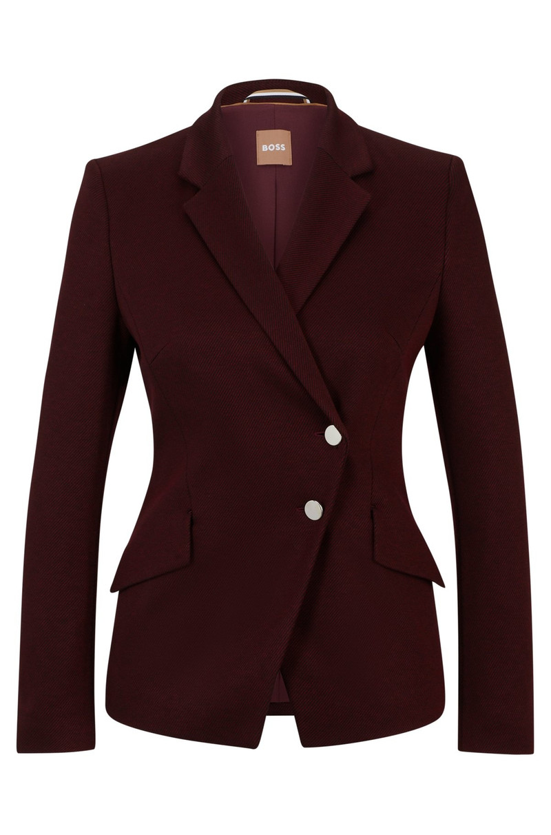 SLIM-FIT JACKET IN HEAVYWEIGHT CORDUROY WITH ASYMMETRICAL BUTTONS 1