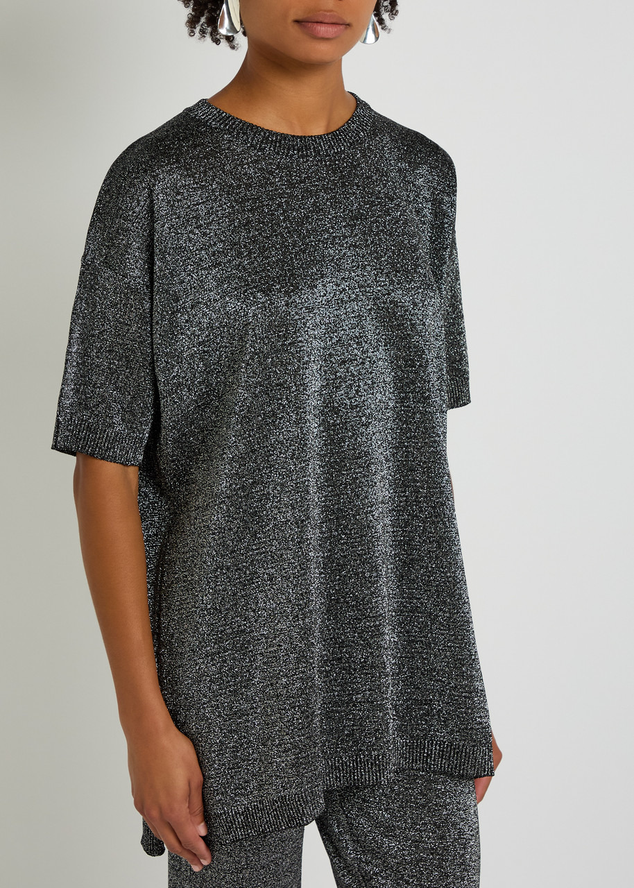 Missoni Lamé Fine-knit T-shirt - 2