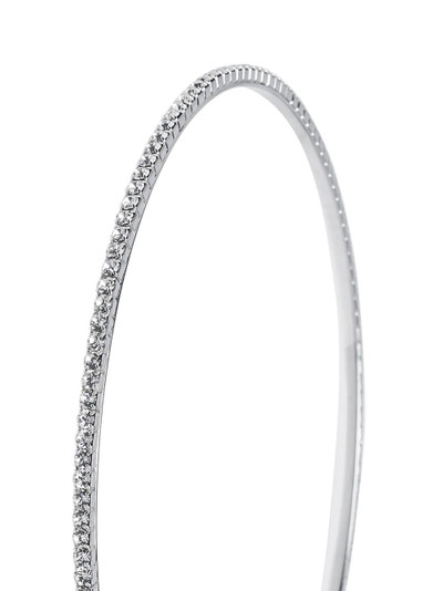 Miu Miu thin crystal embellished headband outlook