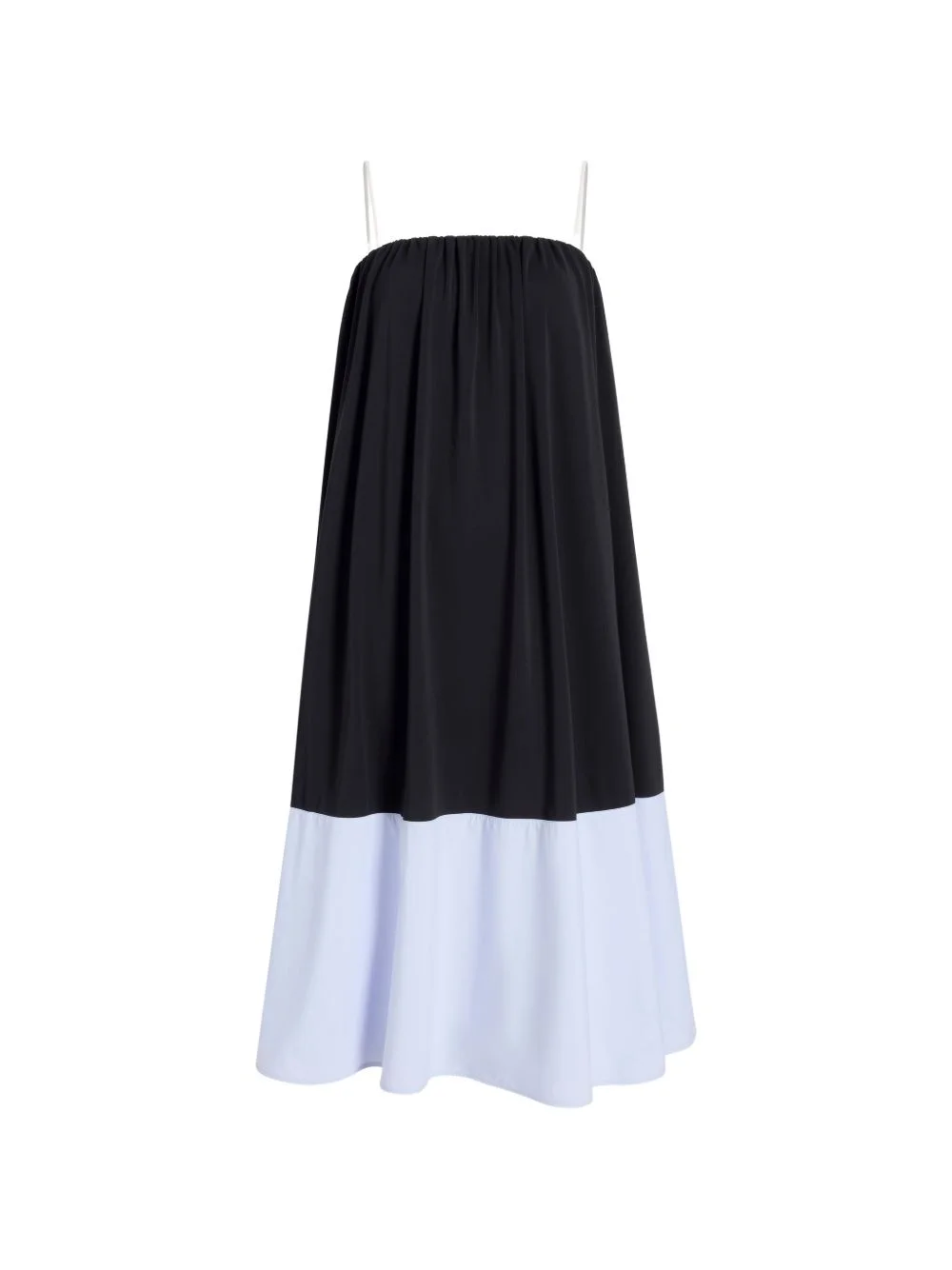 Saria contrast crepe dress - 1