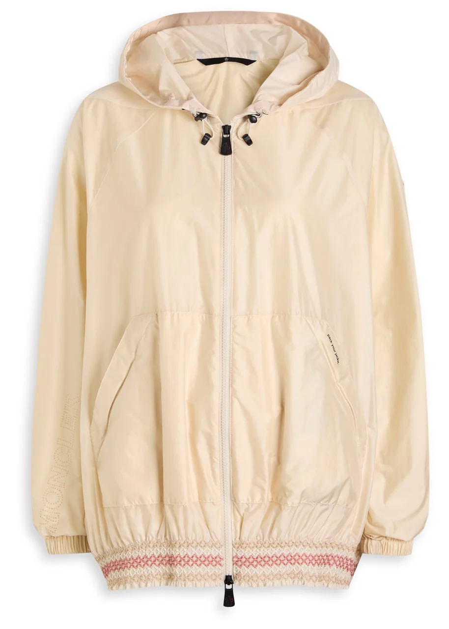 Moncler Samedans Smocked Shell Jacket - 1