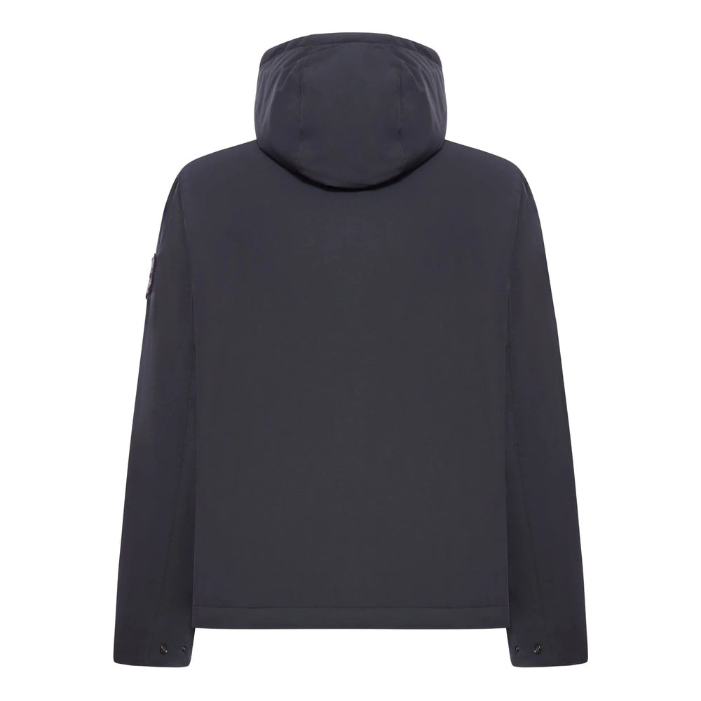 Stone Island Black Jackets - Hooded Jackets Men - 2