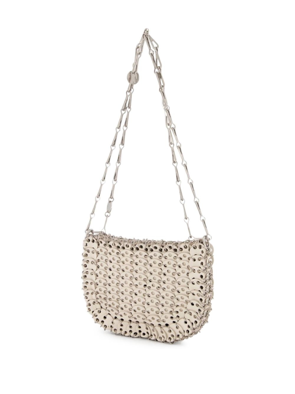1969 chainmail-effect shoulder bag - 2