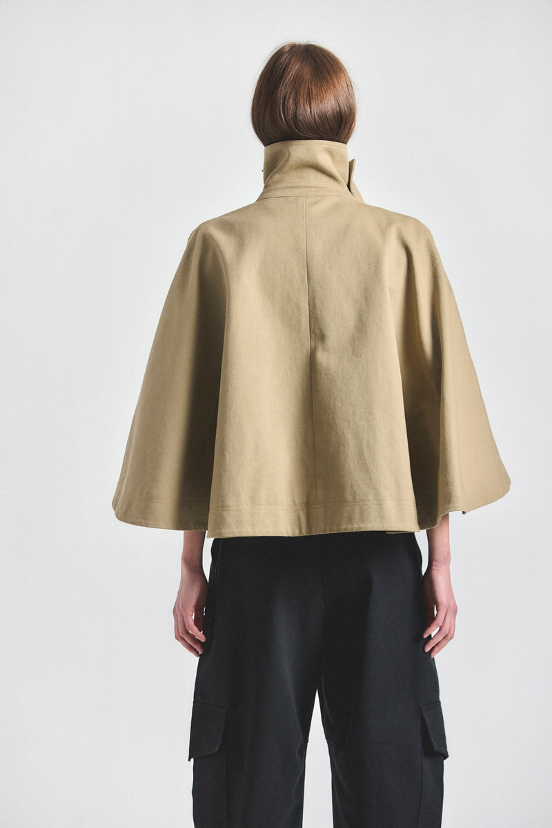 COLLINS BELTED CAPELET 5