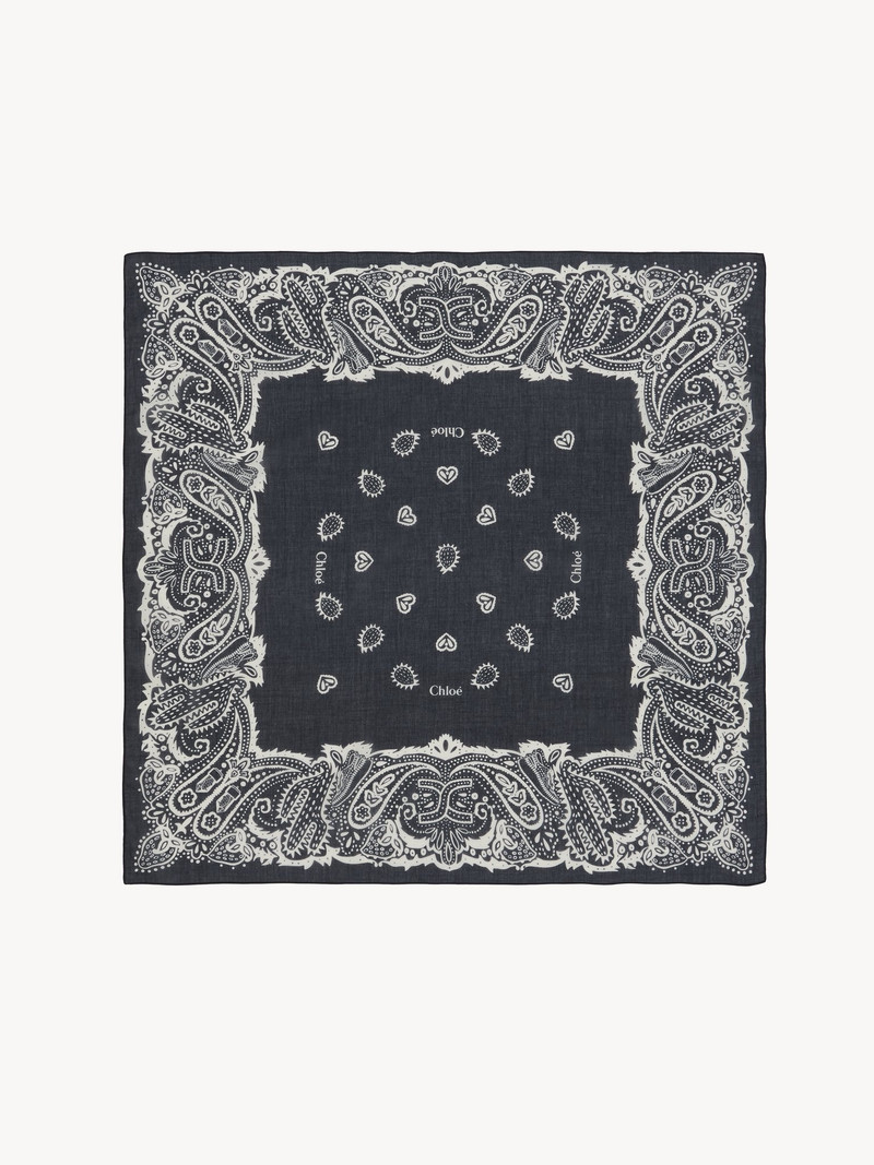 BANDANA PRINT SCARF 1