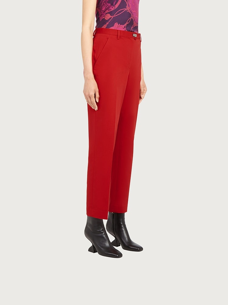 ANKLE LENGTH TROUSER - 5