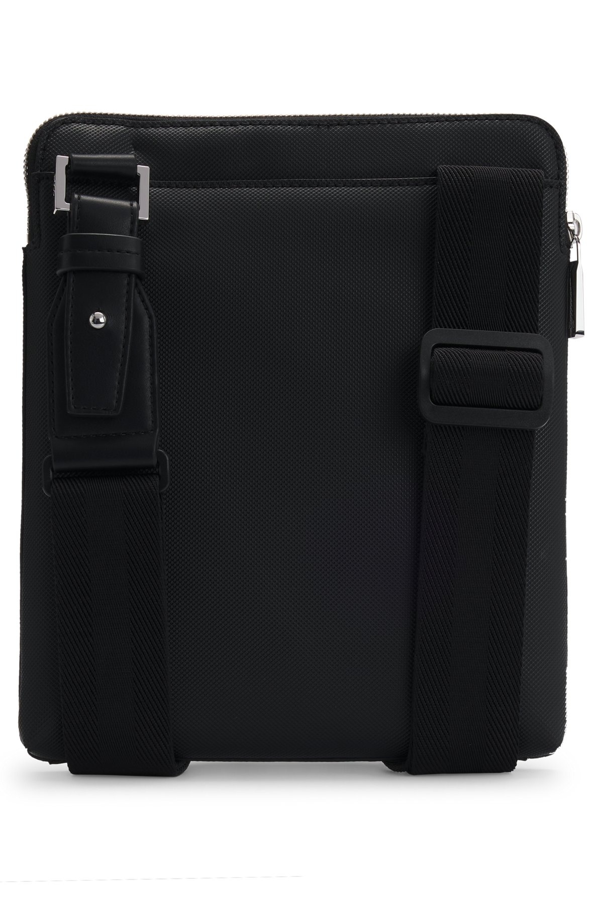 TEXTURED ENVELOPE BAG WITH LOGO HARDWARE - 2