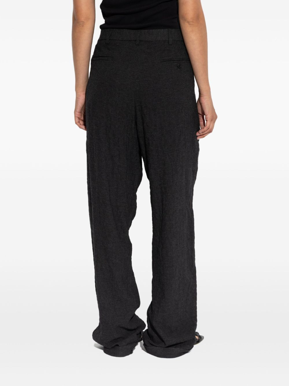 dropped-crotch trousers - 4