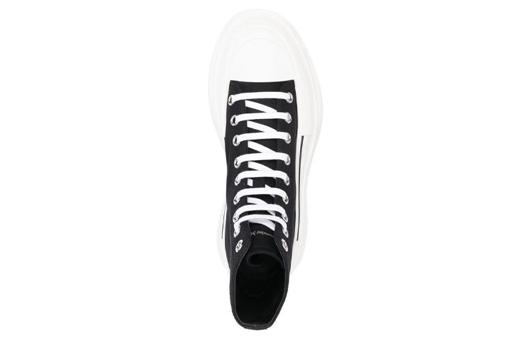 Alexander McQueen Tread Slick Boots 'Core Black White' 705659W4MV21070 - 3