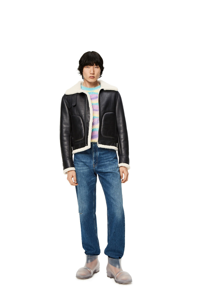 Loewe Aviator jacket in shearling outlook