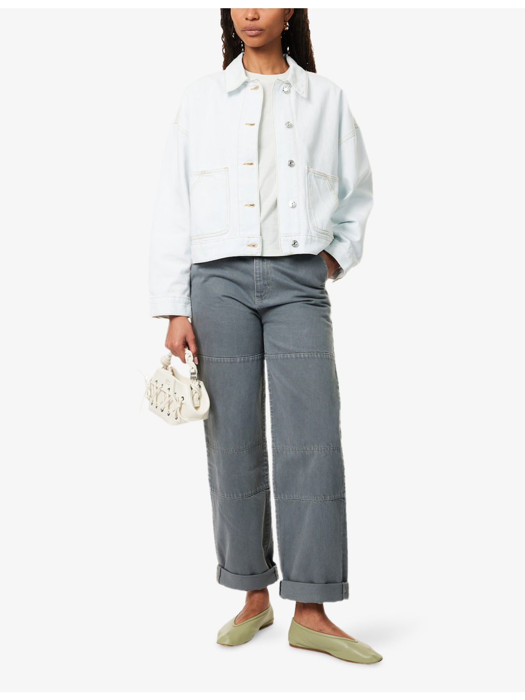 Field Boxy-Fit Denim Jacket - 2