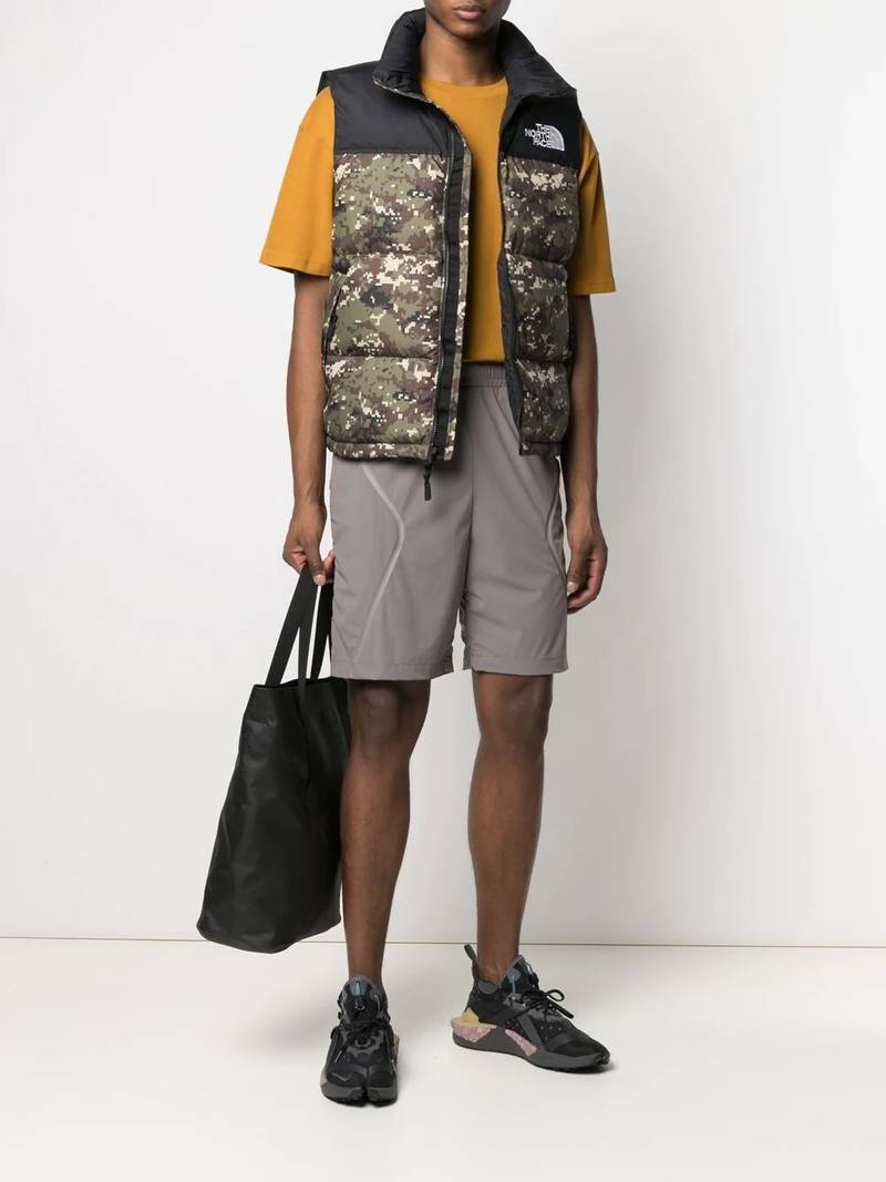 A-COLD-WALL* tape-detail knee-length shorts outlook