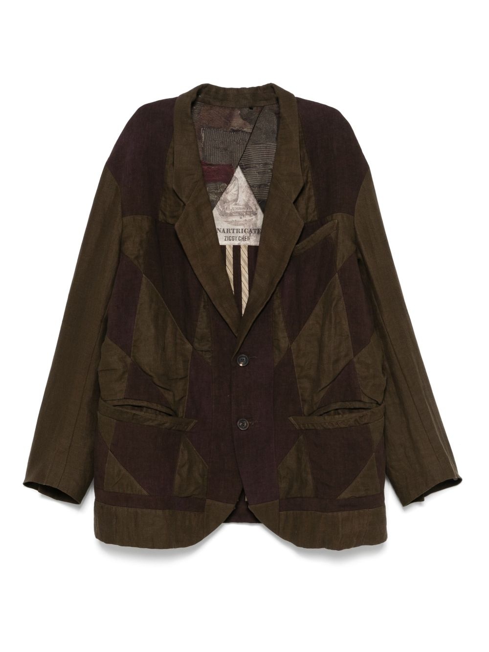 single-breasted blazer - 1