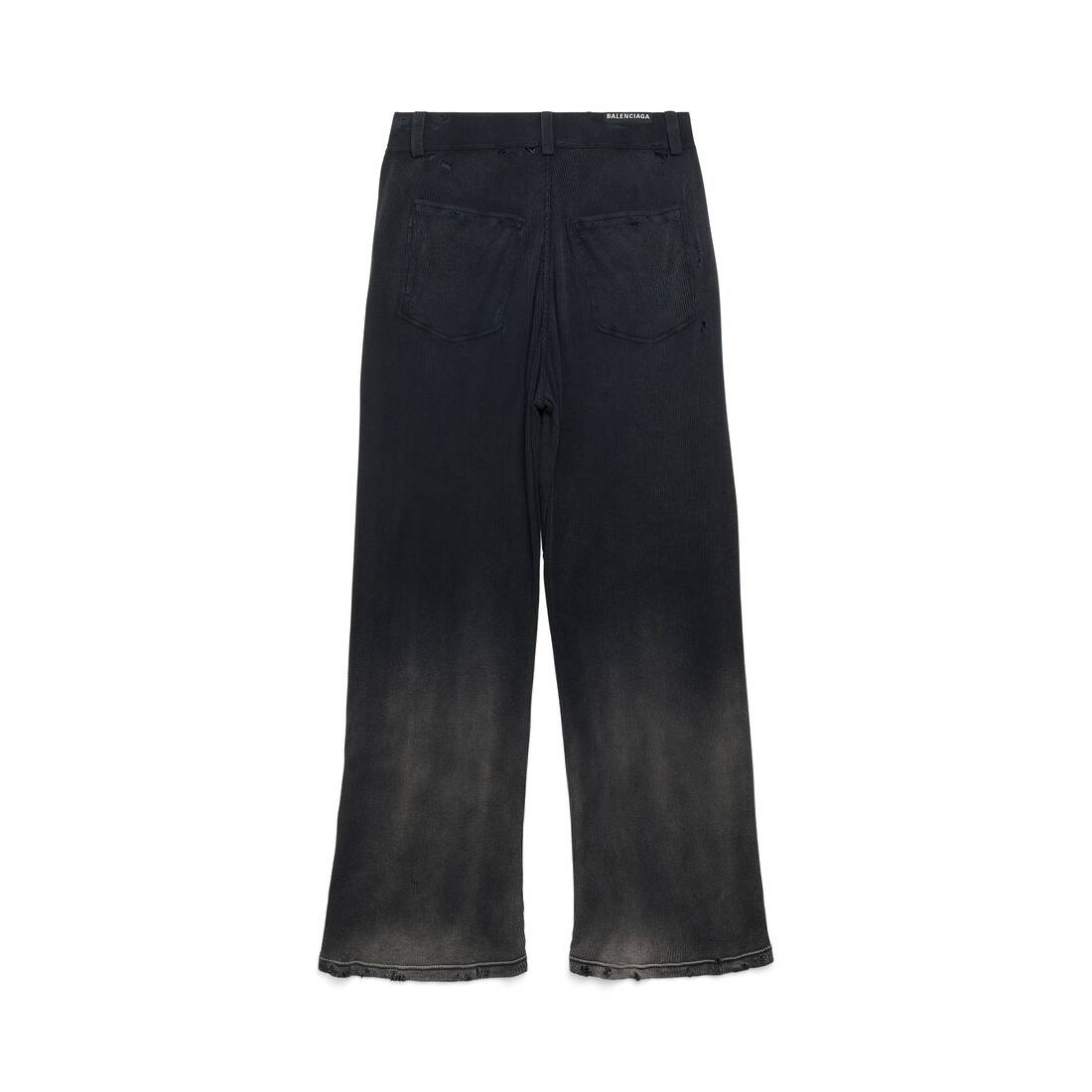 Pants in Black Faded - 6