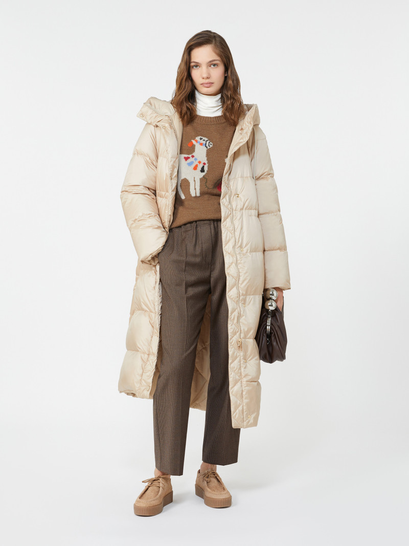 WEEKEND Max Mara NOVAK Reversible down jacket in water-repellent canvas outlook
