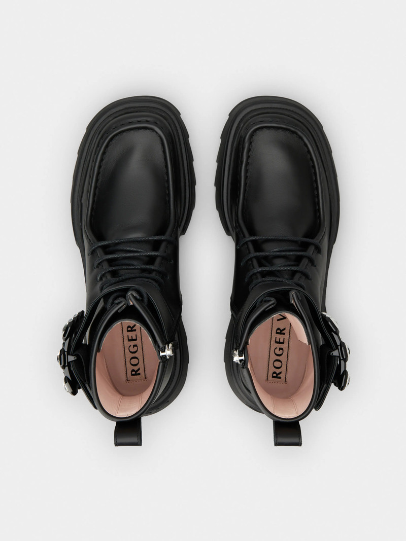 Wallaviv Booties in leather 4