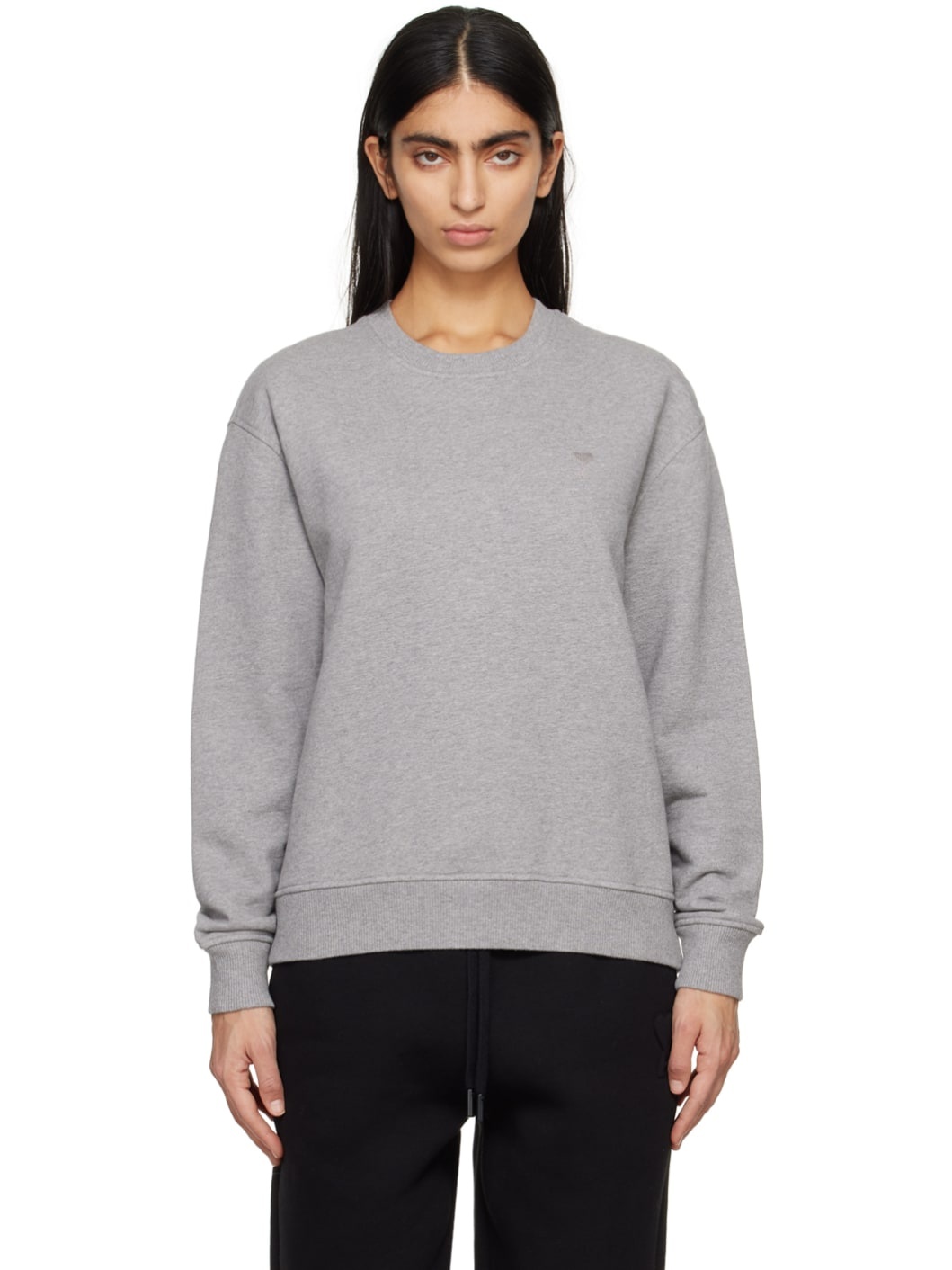 Gray Ami De Cœur Sweatshirt - 1