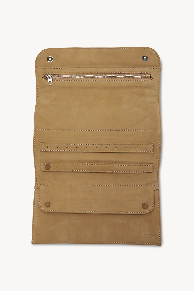 The Row Jewelry Pouch in Leather outlook