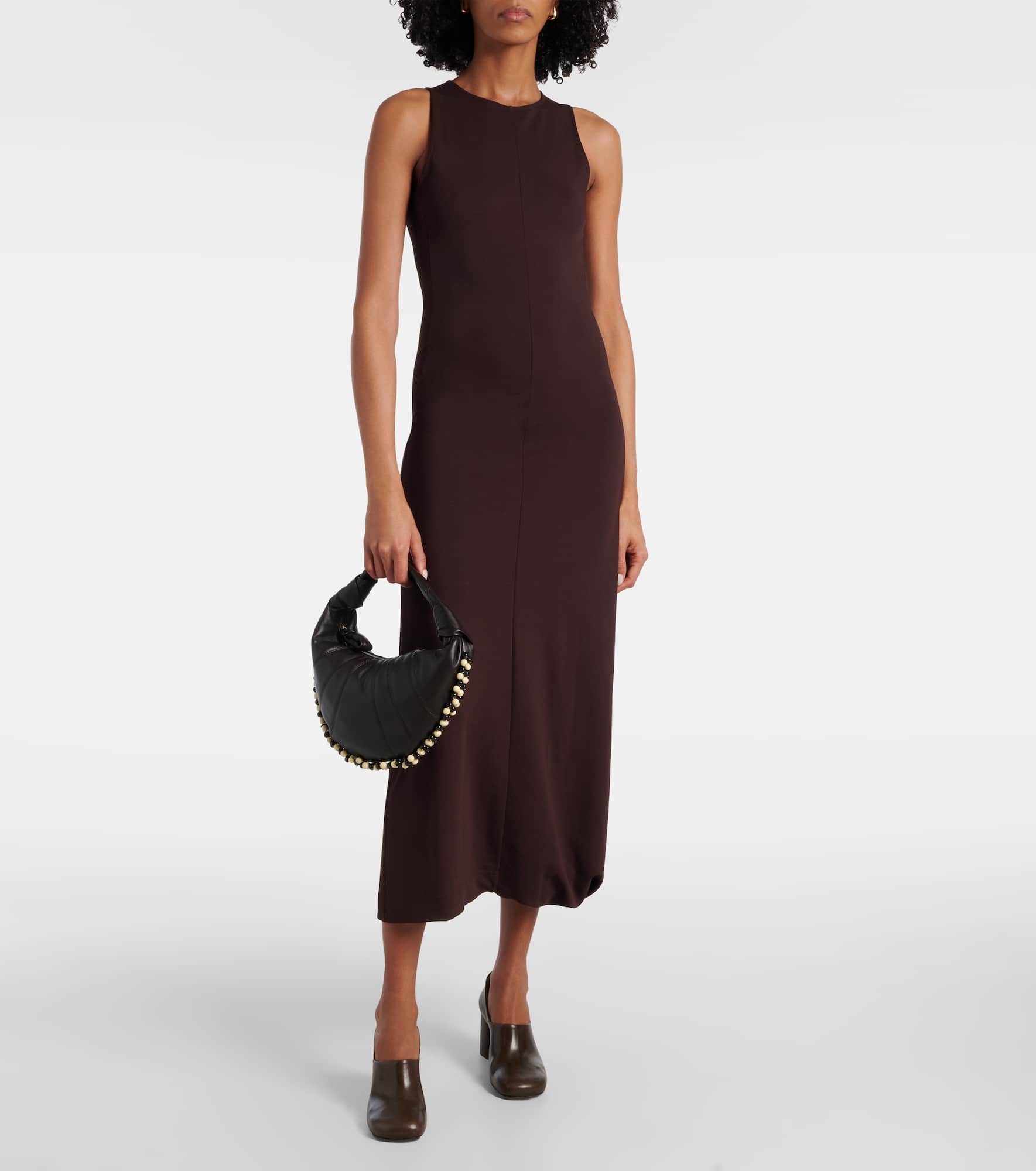 Fortune Mini beaded leather shoulder bag - 5