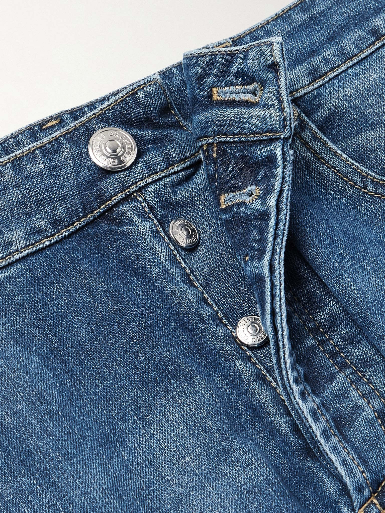 Straight-Leg Jeans Blue - 6