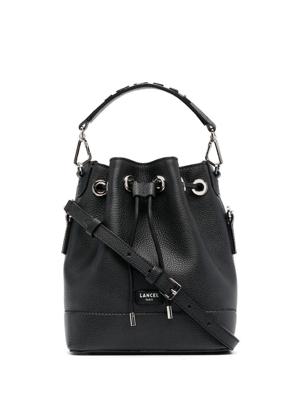 leather bucket bag - 1